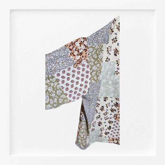 Unbranded Size 3XL Women's Blouse Long Sleeve Floral Button Accents - Picture 8 of 8